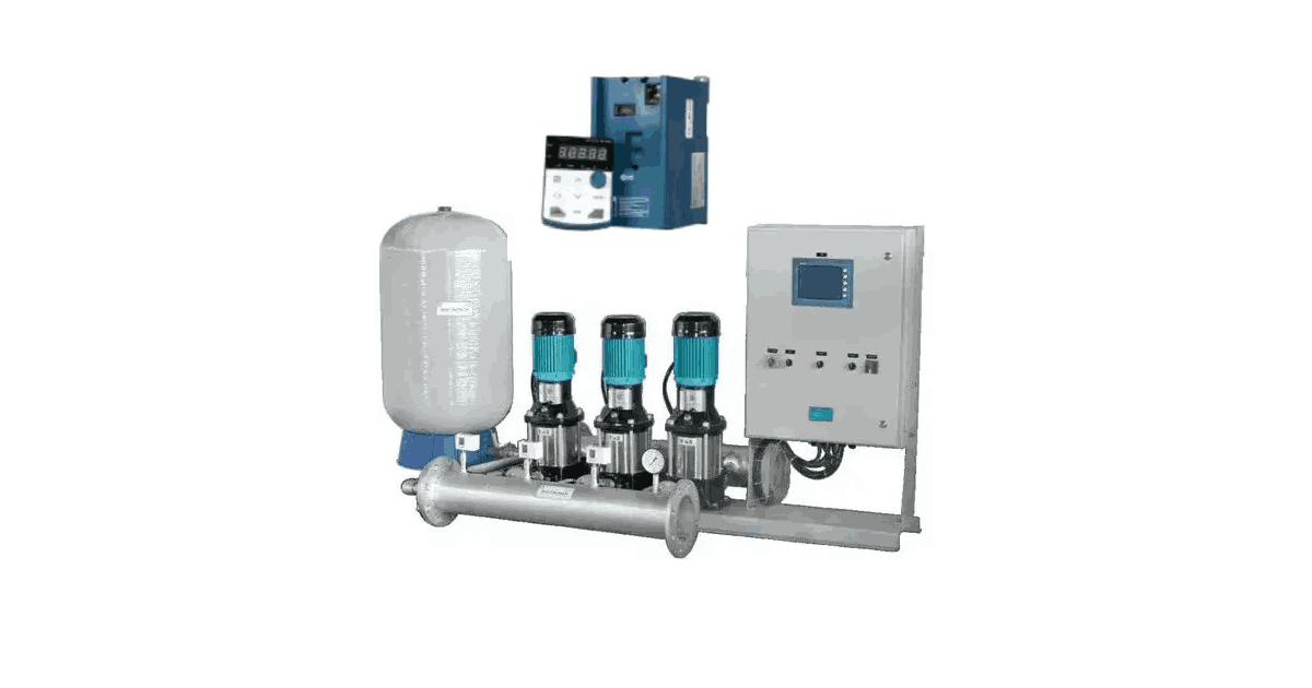 مرحله بعدی از راهنمای نصب اینورتر روی پمپ، اتصال منبع انبساط به پمپ است.