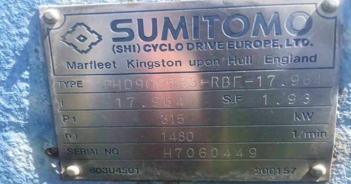 در پلاک خوانی گیربکس صنعتی، نسبت تبدیل نشاندهنده نسبت سرعت ورودی به خروجی است.